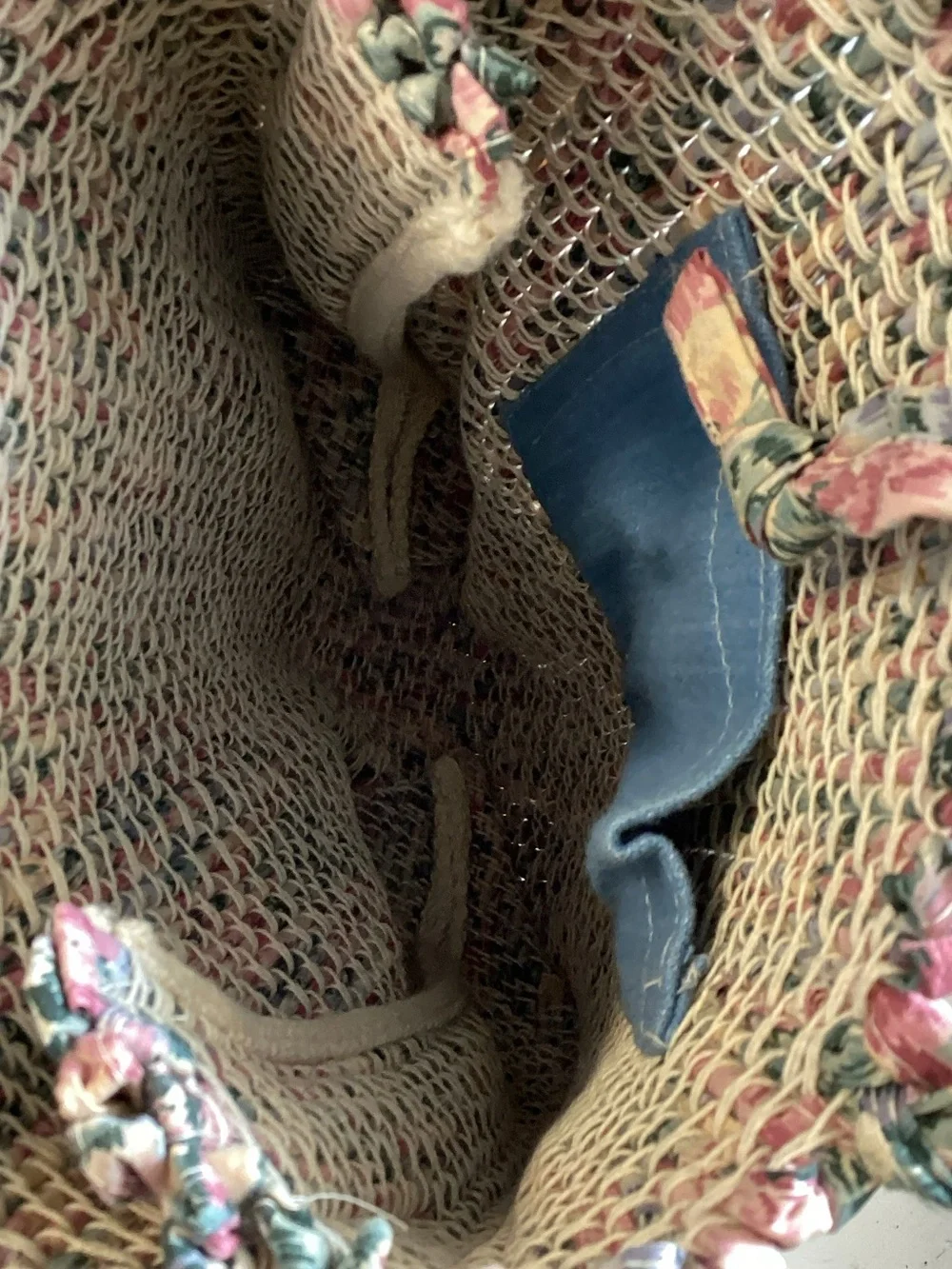 None handwoven multicolor